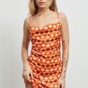 Cowl neck slip dress | S | Urban Outfitters